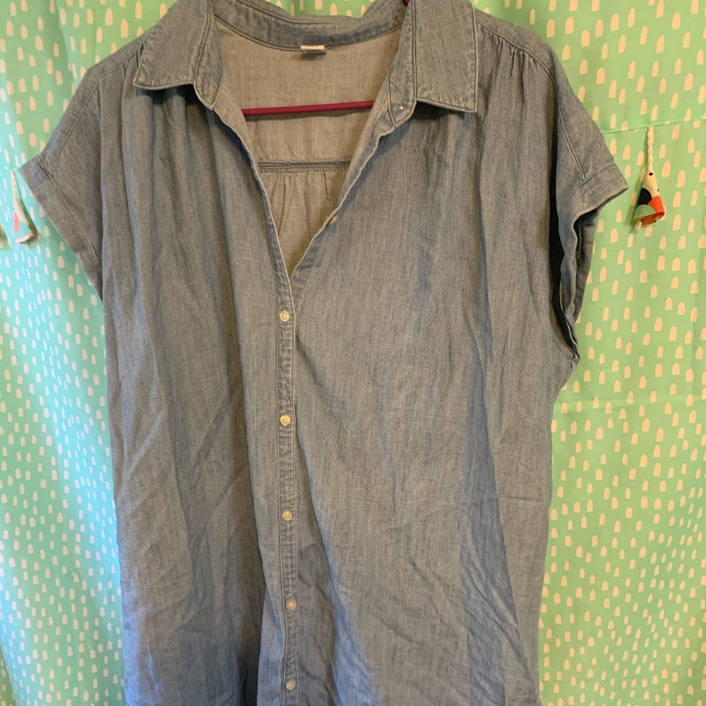 Denim dress